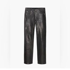 Zara Coated Jeans